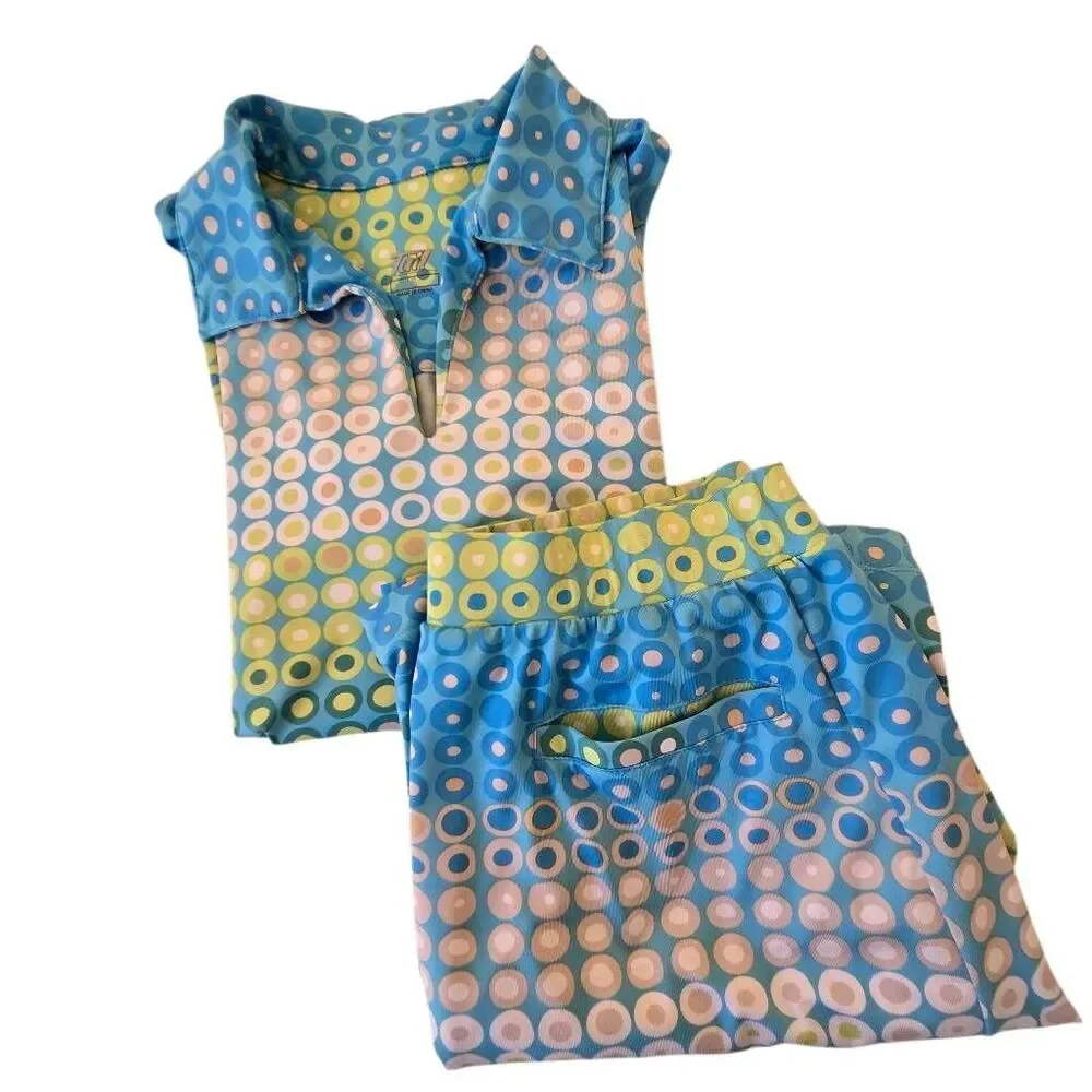 Tail Womens Activewear Matching Top and Skort Golf Set Small